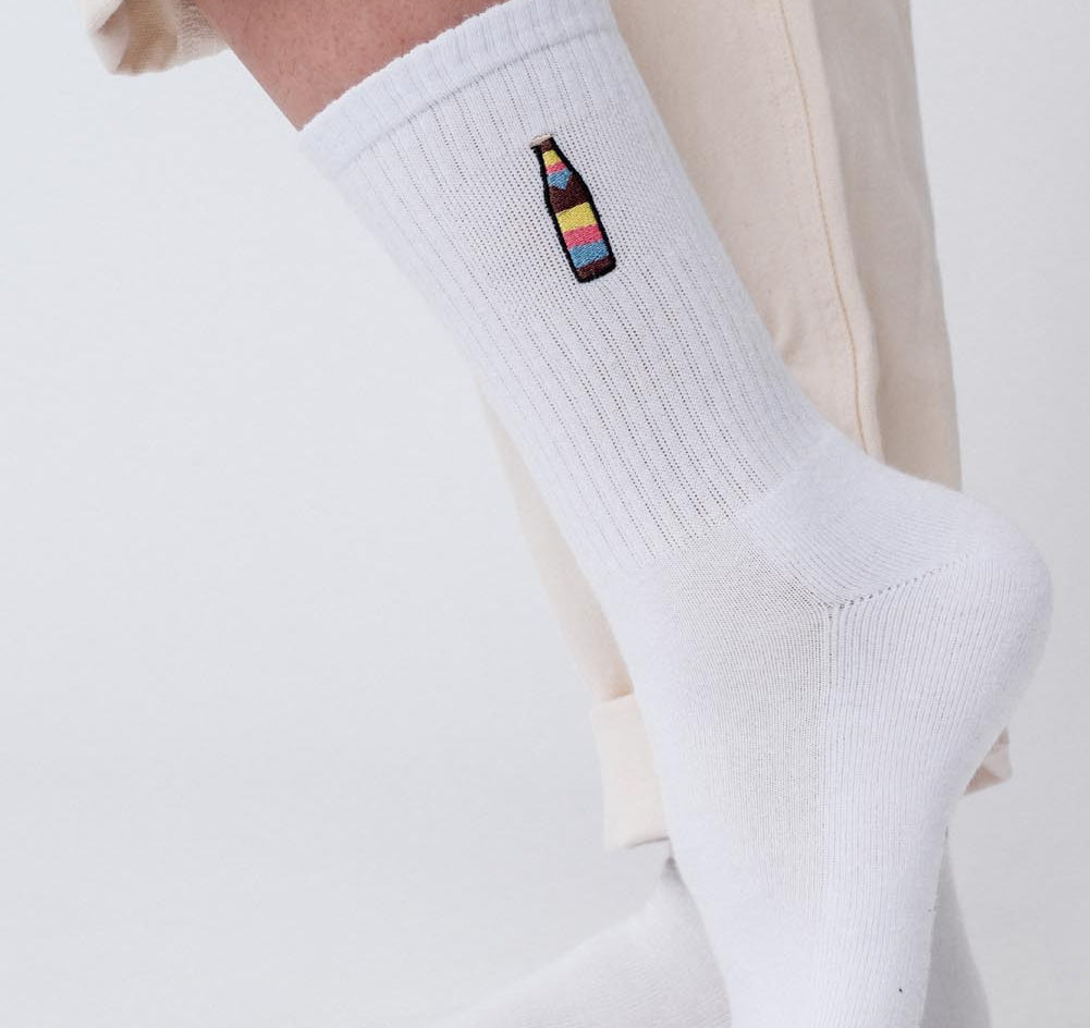 Cola Mix | Calzini in cotone biologico ricamati