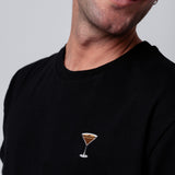 Espresso Martini| Besticktes Bio Baumwoll Unisex T-Shirt