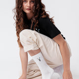 Liquid Coffee | Besticktes Bio Baumwoll Unisex T-Shirt