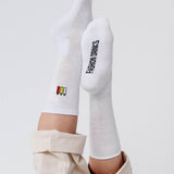Squeezy Triple | Bestickte Bio Baumwoll Socken
