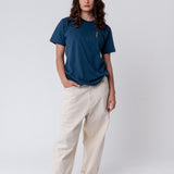 Kuemmerling | Besticktes Bio Baumwoll Unisex T-Shirt