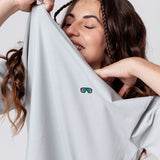 Schnelle Brille | Heavy Oversized Bio Baumwoll T-Shirt