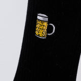 Maßkrug | Calzini in cotone biologico ricamati