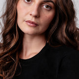 Quattro Espressi | Besticktes Bio Baumwoll Cropped T-Shirt