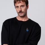 Glühwein | Bestickter Bio-Baumwoll Unisex Pullover