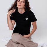 Fashion Drinks |  Besticktes Bio Baumwoll Frauen T-Shirt