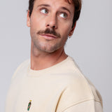 Kuemmerling | Bestickter Bio-Baumwoll Unisex Pullover