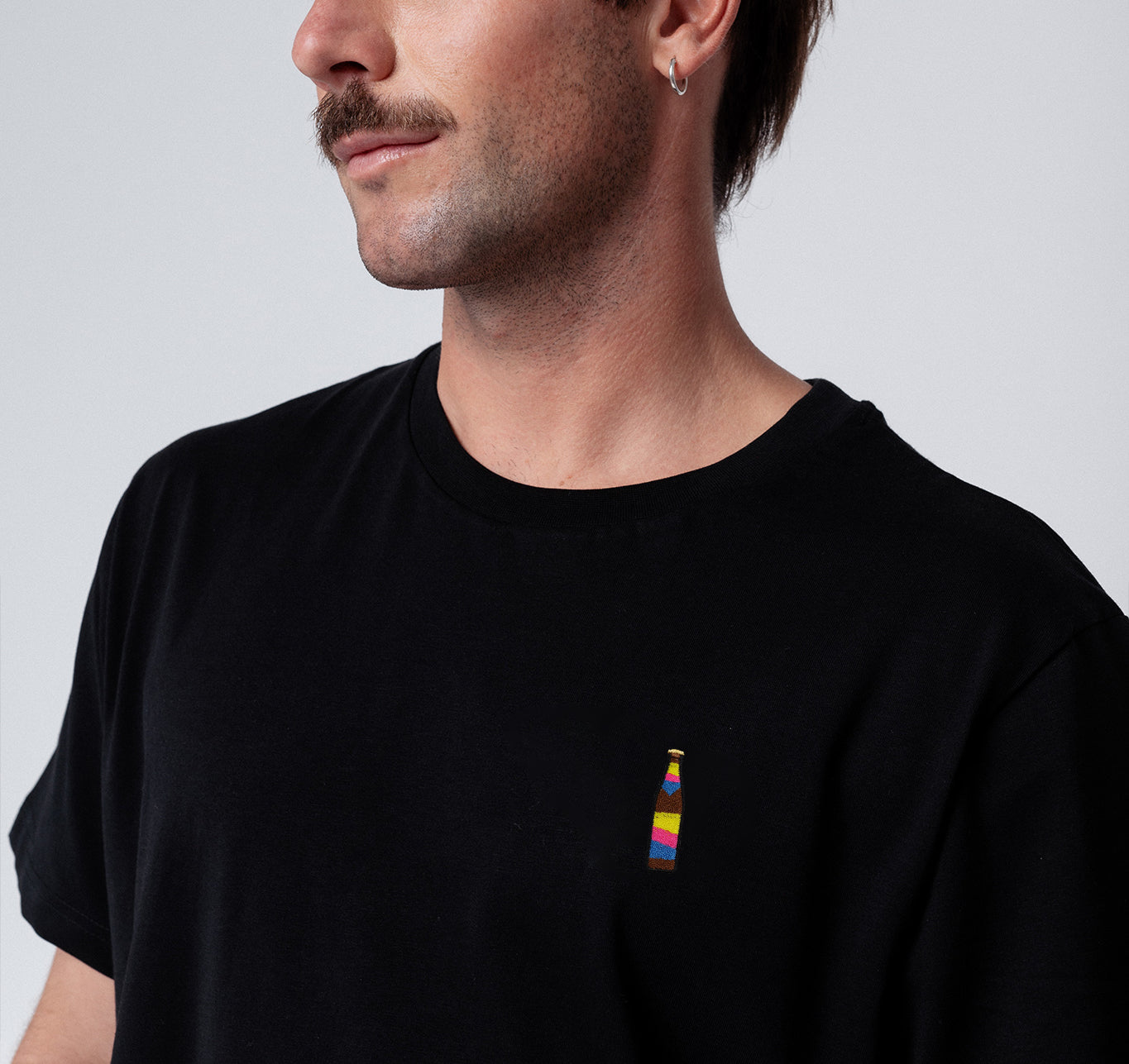 Cola Mix | Besticktes Bio Baumwoll Unisex T-Shirt