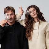 Maximum Rizz | Bestickter Bio-Baumwoll Unisex Hoodie