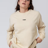 Fomo | Bestickter Bio-Baumwoll Unisex Pullover