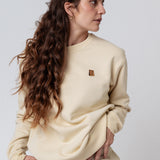 Coffee Bag | Bestickter Bio-Baumwoll Unisex Pullover