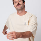 Mangaroca Batida de Côco | Heavy Oversized Bio Baumwoll T-Shirt