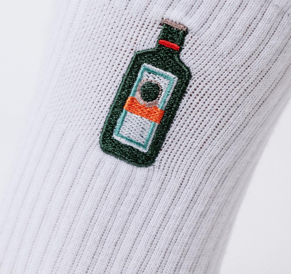 Jägermeister | Calzini in cotone biologico ricamati