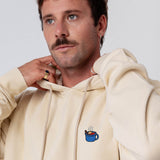 Glühwein | Bestickter Bio-Baumwoll Unisex Hoodie