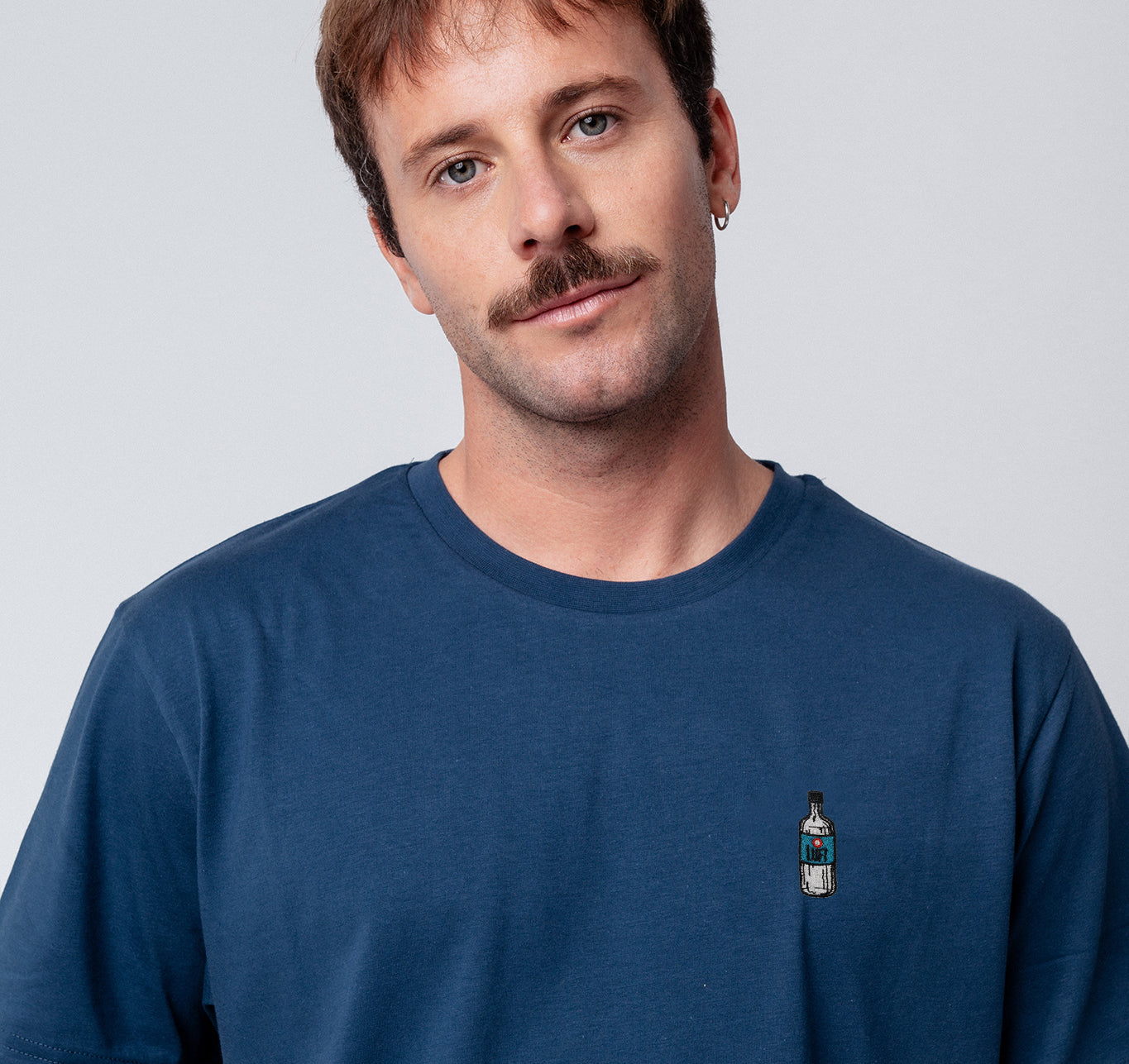 Luft | Besticktes Bio Baumwoll Unisex T-Shirt