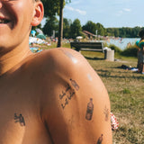 Aria | Tatuaggi adesivi sostenibili