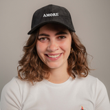 Amore | Bestickte Bio Baumwoll Cord Cap