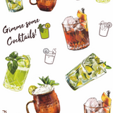 Cocktail | Tatuaggi adesivi sostenibili