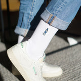 Gorbaciov | Calzini ricamati in cotone biologico