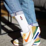 Vodka | Calzini ricamati in cotone biologico