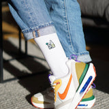 Gin & Tonic | Calzini ricamati in cotone organico