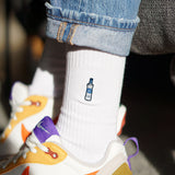 Gorbaciov | Calzini ricamati in cotone biologico