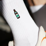 Calzini in cotone biologico ricamati Bright |