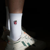 Negroni | Calzini ricamati in cotone organico