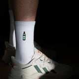 Calzini in cotone biologico ricamati Bright |