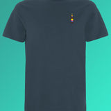 Cola Mix | Maglietta ricamata in cotone organico unisex