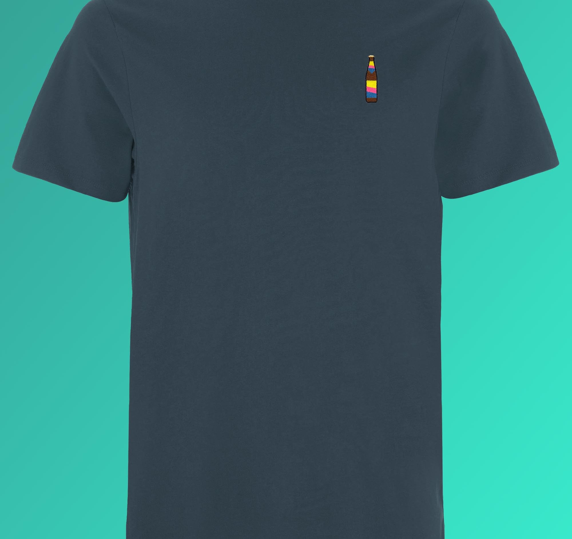 Cola Mix | Maglietta ricamata in cotone organico unisex