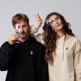 Allday RSÈ | Bestickter Bio-Baumwoll Unisex Hoodie