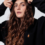 Stroh 80 | Bestickter Bio-Baumwoll Unisex Hoodie