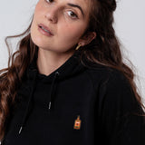 Stroh 80 | Bestickter Bio-Baumwoll Unisex Hoodie