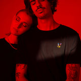 Kleiner Klopfer | Besticktes Bio Baumwoll Unisex T-Shirt