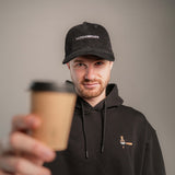 Lattechitato | Bestickte Bio Baumwoll Cord Cap