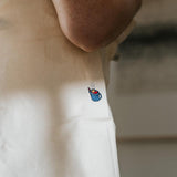 Vin brulè | Borsa in cotone biologico ricamata