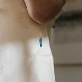 Kuemmerling Peppermint | Borsa in cotone biologico ricamato