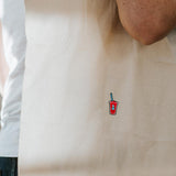 MonsterSlush | Borsa ricamata in cotone organico