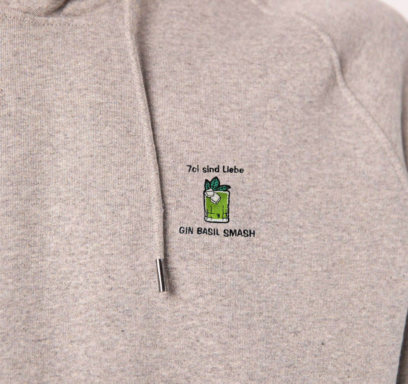TAILORED TASTES Gin Basil Smash | Bestickter Bio-Baumwoll Unisex Hoodie