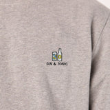 TAILORED TASTES Gin Tonic | Bestickter Bio-Baumwoll Unisex Pullover