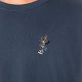 Espressokocher Boom | Besticktes Organic Bio Baumwoll Unisex T-Shirt