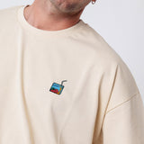 Pfirsich Eistee | Heavy Oversized Bio Baumwoll T-Shirt