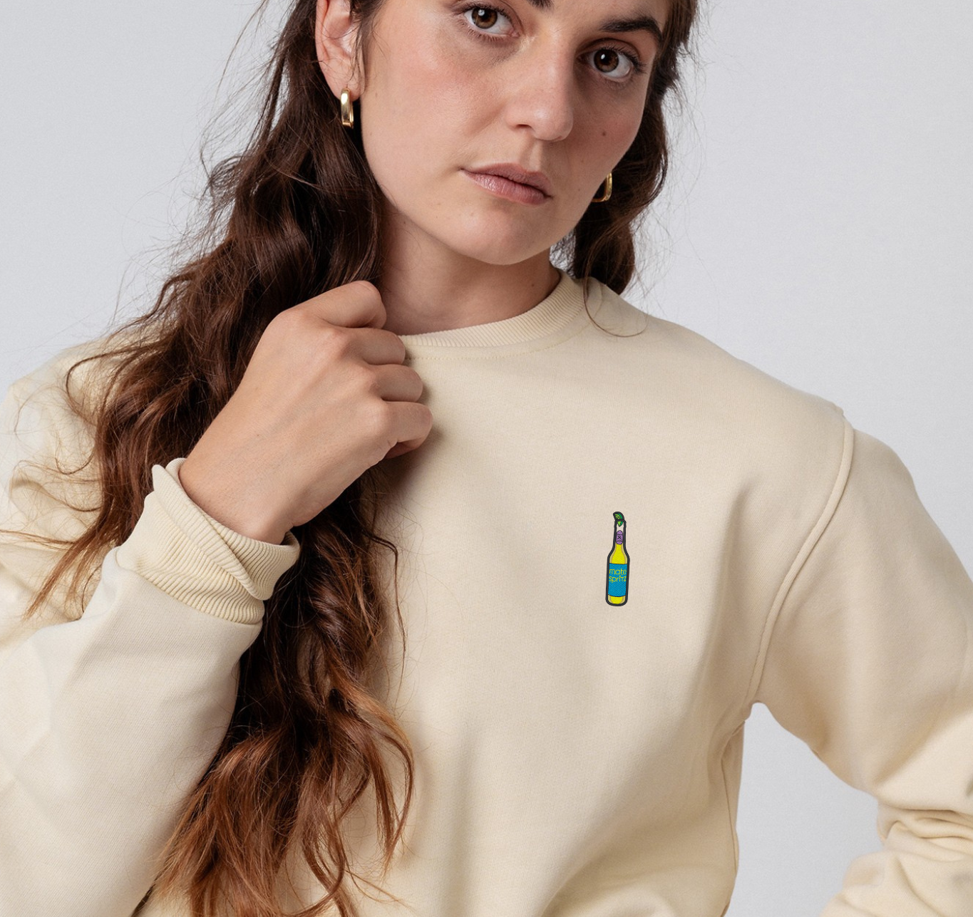 Mate Spritz | Besticker Bio Baumwoll Unisex Pullover
