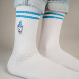 Sambuca | Bestickte Bio Baumwoll Socken