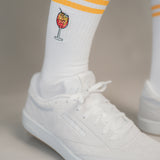 Spritz | Calzini in cotone biologico ricamati