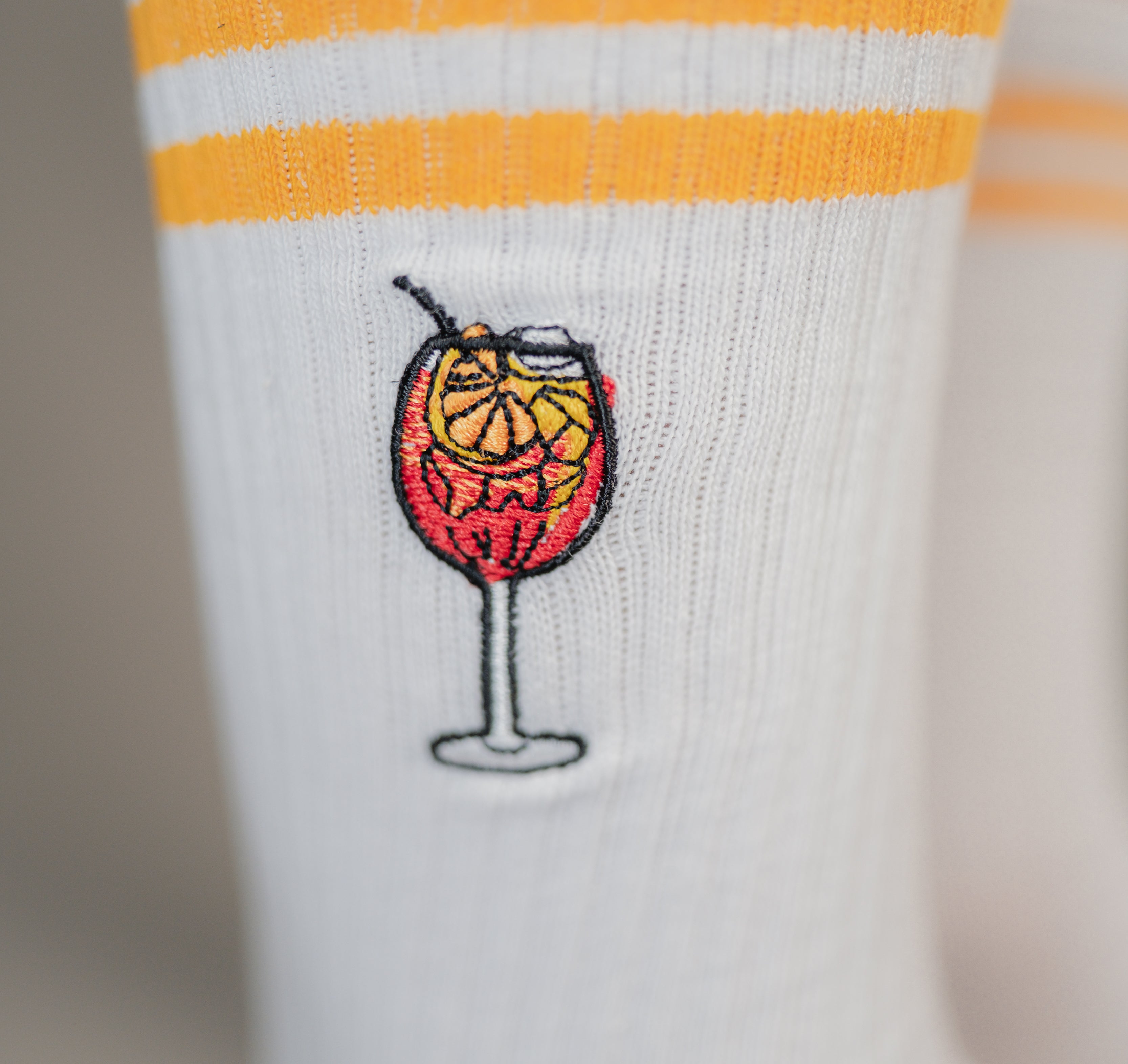 Spritz | Calzini in cotone biologico ricamati