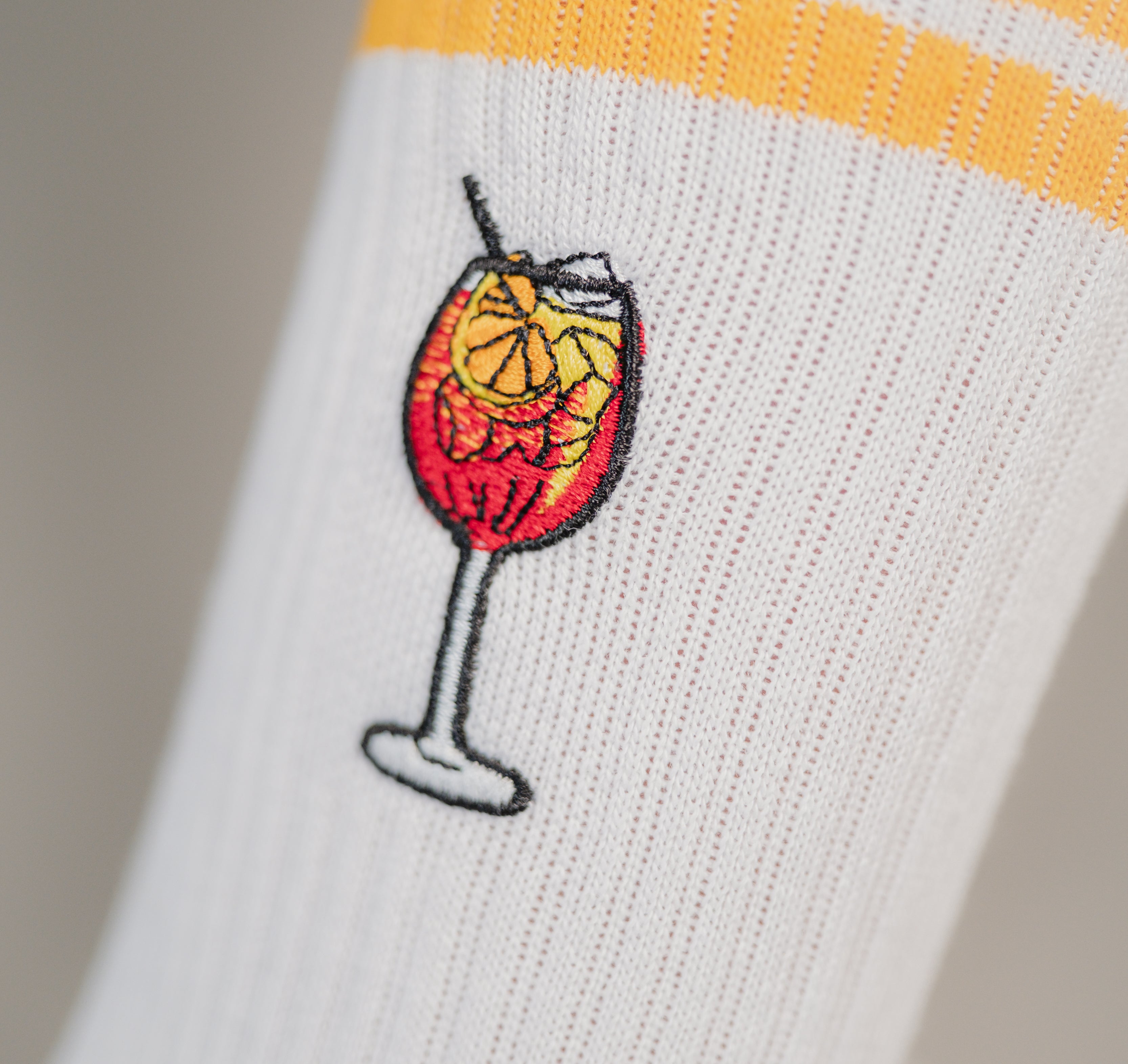 Spritz | Calzini in cotone biologico ricamati