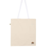 Flat White | Borsa ricamata in cotone biologico