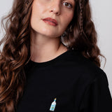 GIN SUL | Besticktes Bio Baumwoll Unisex T-Shirt